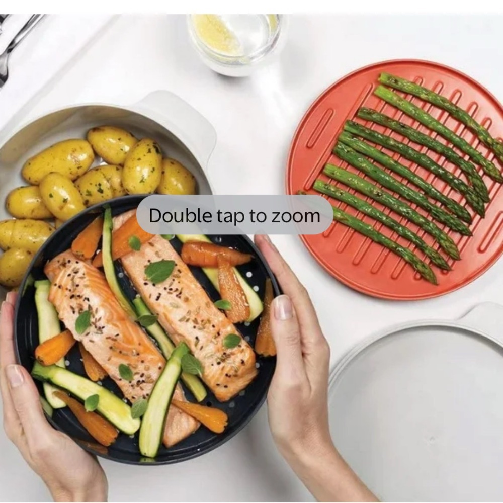 Joseph Joseph Microwave 4-Piece Stackable Cooking Set - Picture 6 of 7